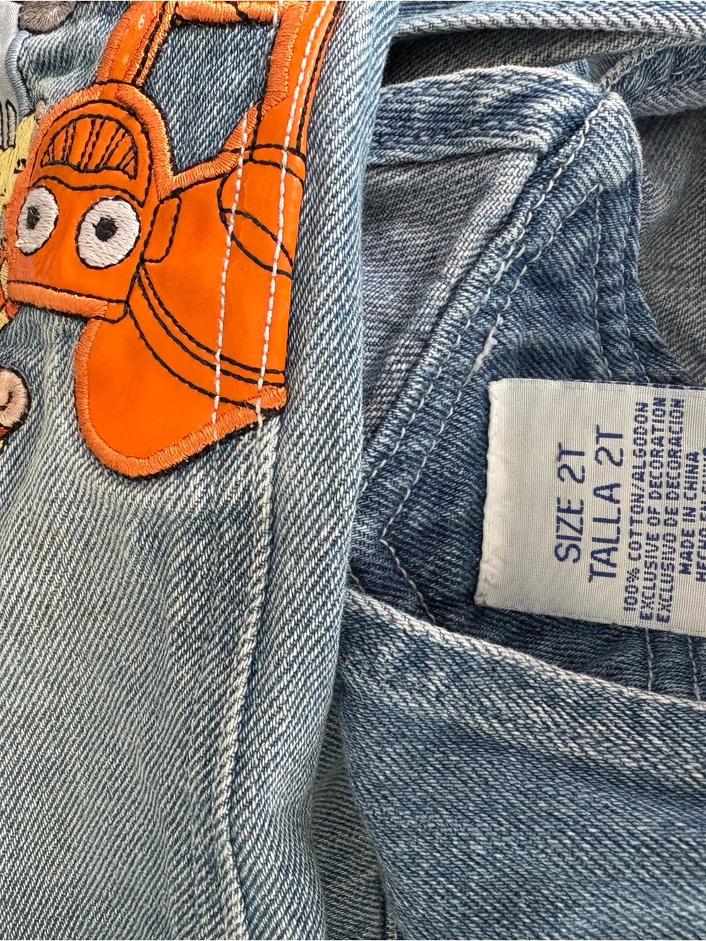 Bob the Builder Vintage Denim Overalls - Picture 5 of 6